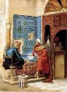 unknow artist, Arab or Arabic people and life. Orientalism oil paintings  300